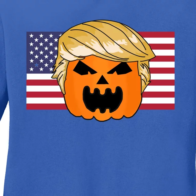 Trumpkin Gift Ladies Long Sleeve Shirt