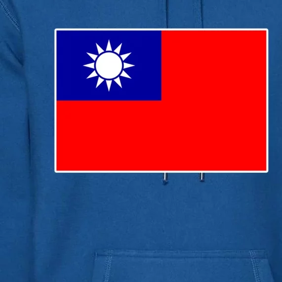 Taiwan Gift Taiwanese Tee Flag Souvenir Gift Premium Hoodie