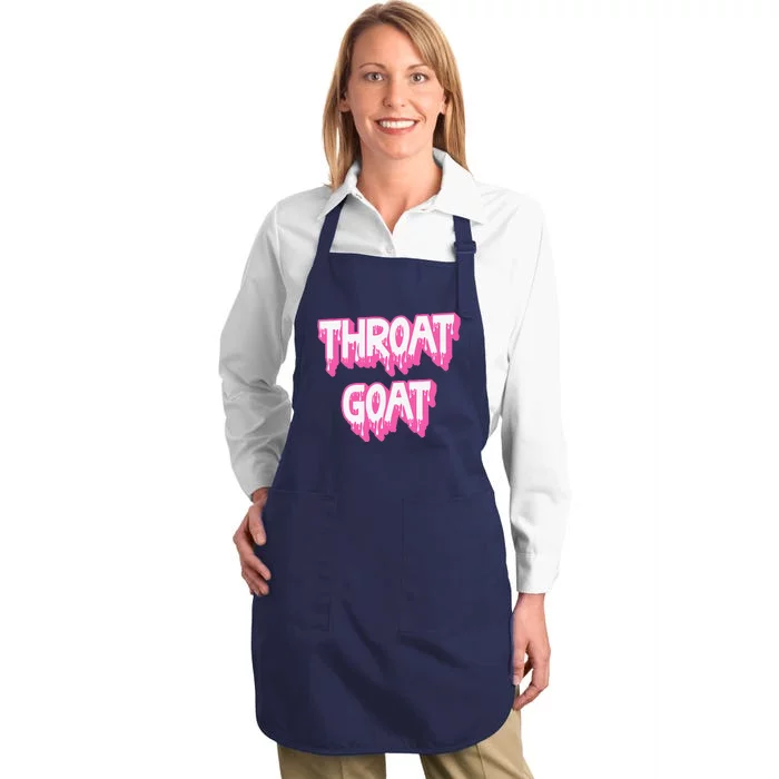 Throat Goat Full-Length Apron With Pocket