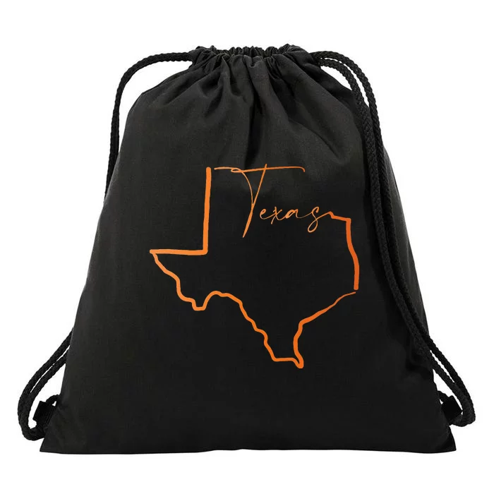 Texan Gifts Texas Texas Graphic S For Women. Men TX Drawstring Bag