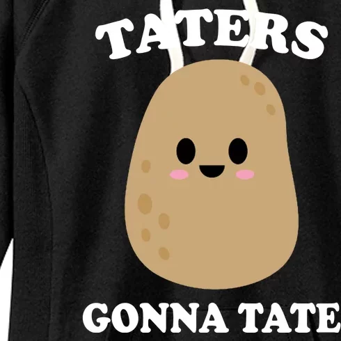 Taters Gonna Tate Funny Haters Women's Fleece Hoodie