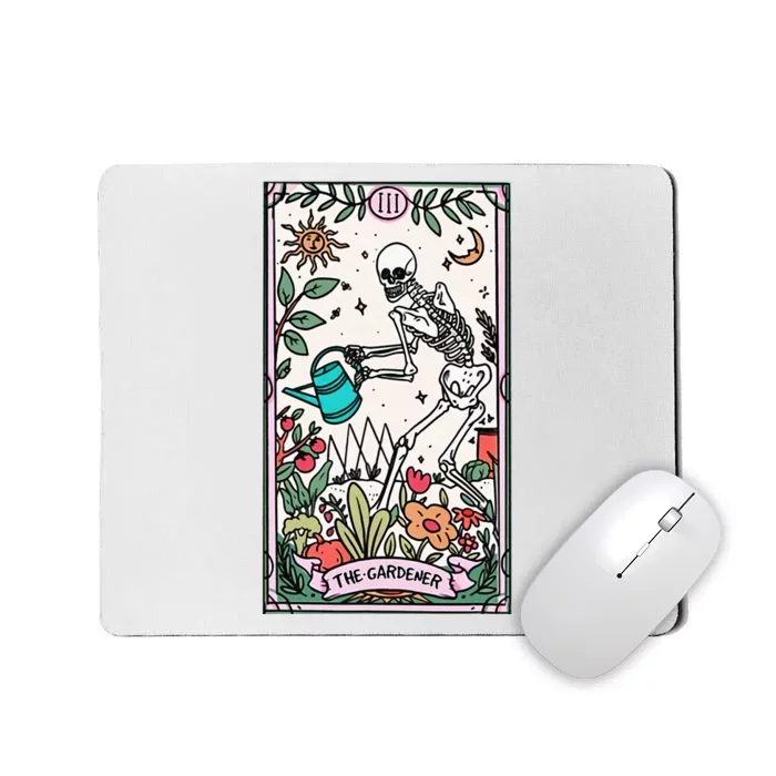 The Gardener Tarot Card Gardening Planting Lover Plant Lady Mousepad