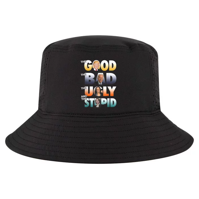 The Good Trump The Bad Biden The Good The Bad The Ugly Cool Comfort Performance Bucket Hat