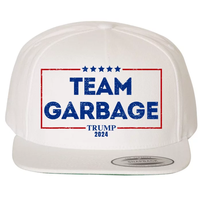 Team Garbage Wool Snapback Cap