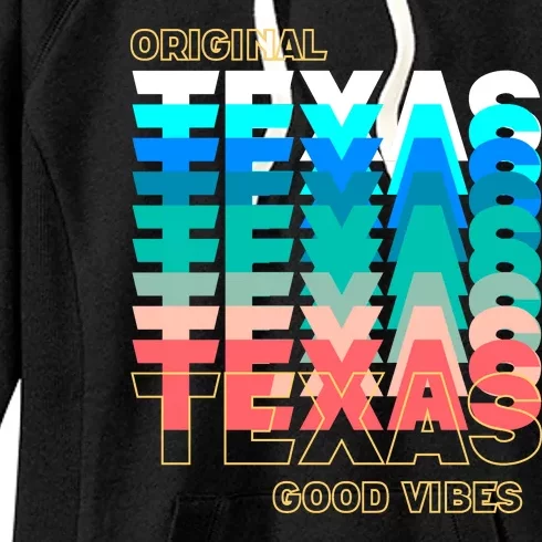 Texas Good Vibes Women's Fleece Hoodie