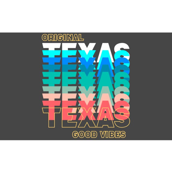 Texas Good Vibes Bumper Sticker