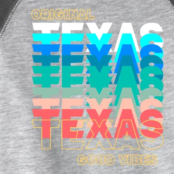 Texas Good Vibes Toddler Fine Jersey T-Shirt