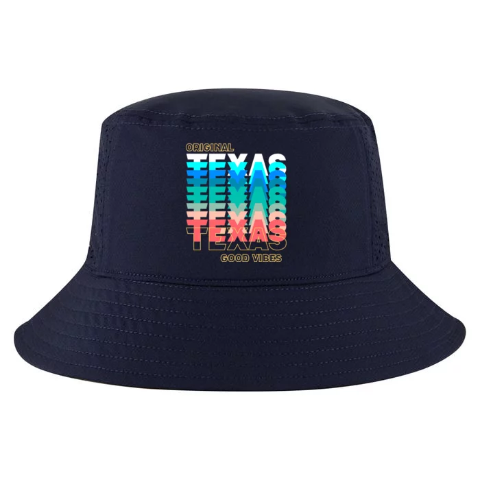 Texas Good Vibes Cool Comfort Performance Bucket Hat