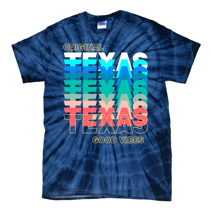 Texas Good Vibes Tie-Dye T-Shirt