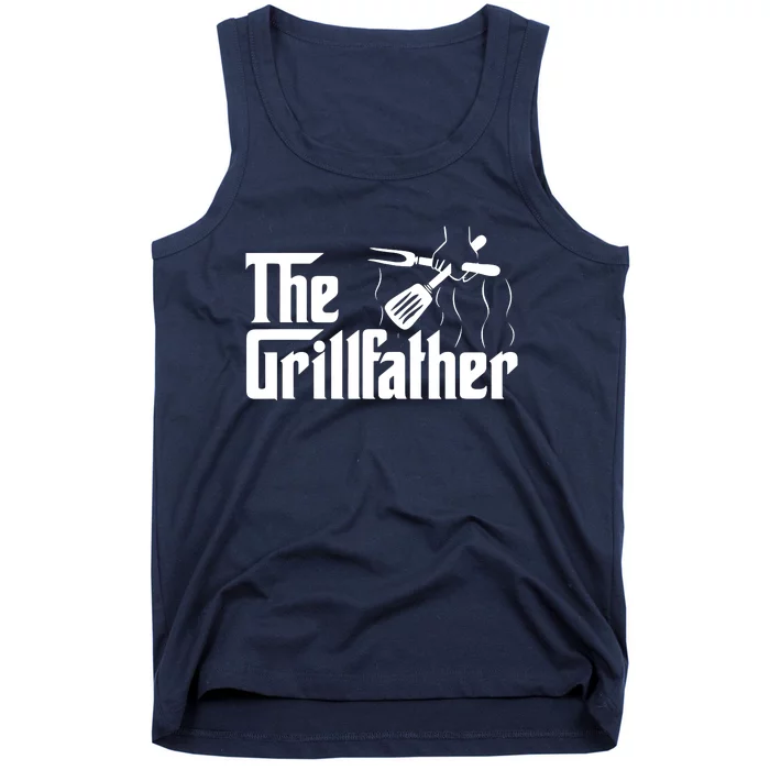 The Grillfather Vintage BBQ Grill | Chef Tank Top