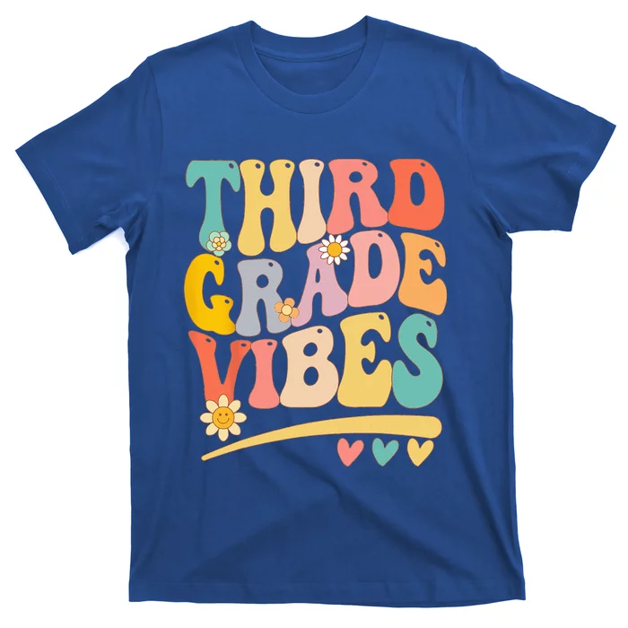 Third Grade Vibes For 3rd Grade Teacher T-Shirt