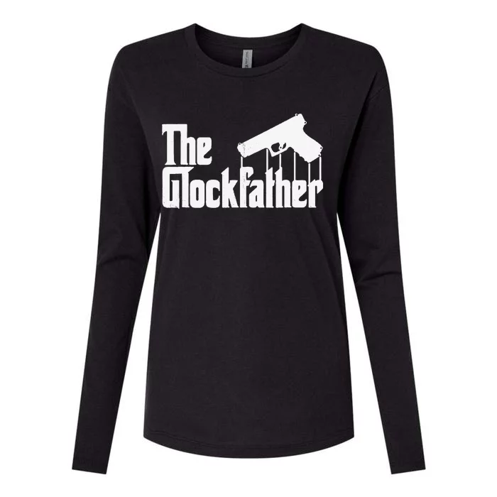 The Glockfather Vintage Womens Cotton Relaxed Long Sleeve T-Shirt