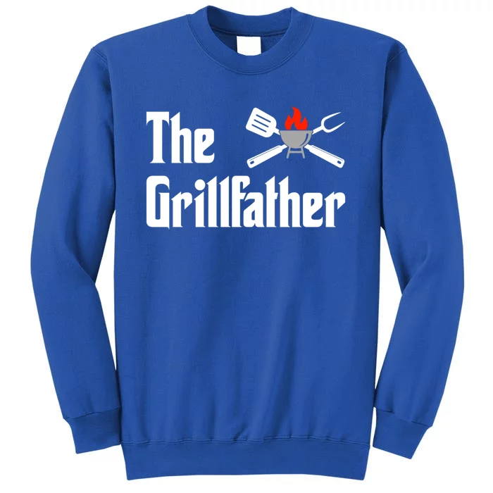 The Grillfather V2 Gift Tall Sweatshirt