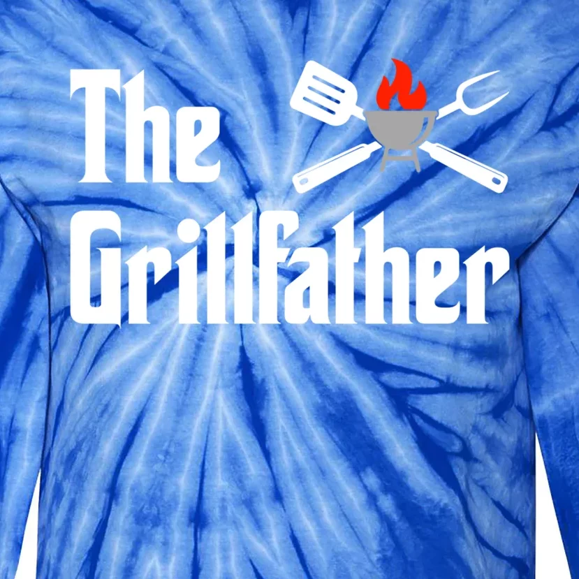 The Grillfather V2 Gift Tie-Dye Long Sleeve Shirt