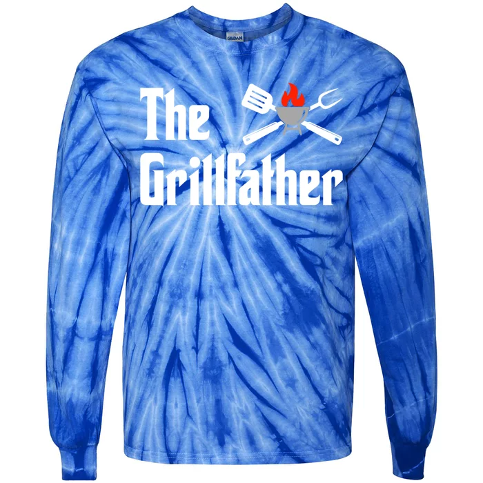 The Grillfather V2 Gift Tie-Dye Long Sleeve Shirt