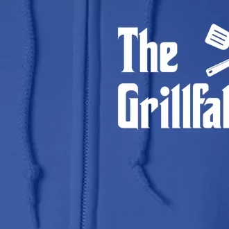 The Grillfather V2 Gift Full Zip Hoodie