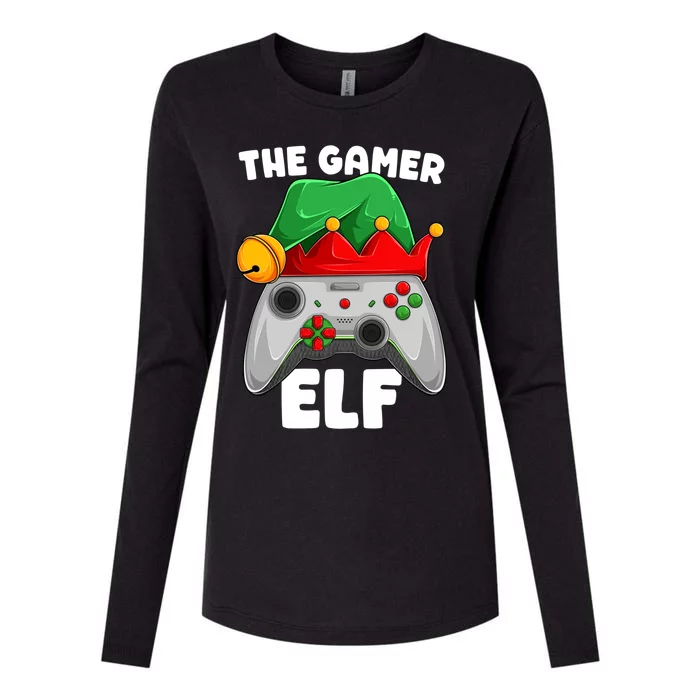 The Gamer Video Game Controller Christmas Gaming Xmas Gift Womens Cotton Relaxed Long Sleeve T-Shirt