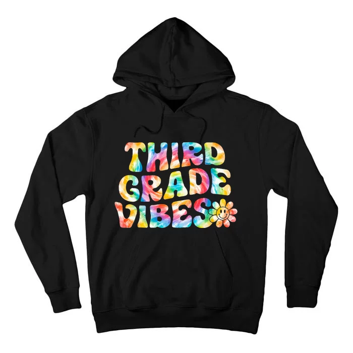 Third Grade Vibes 3rd Grade Team Teachers Tall Hoodie