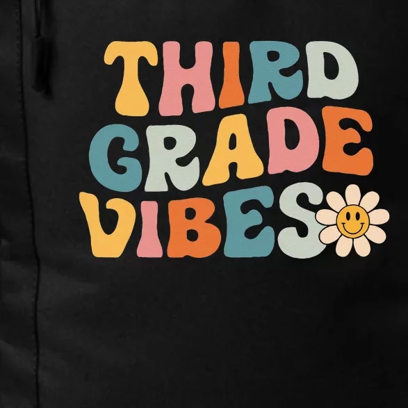 Third Grade Vibes 3rd Grade Team Retro 1st Day Of School Daily Commute Backpack