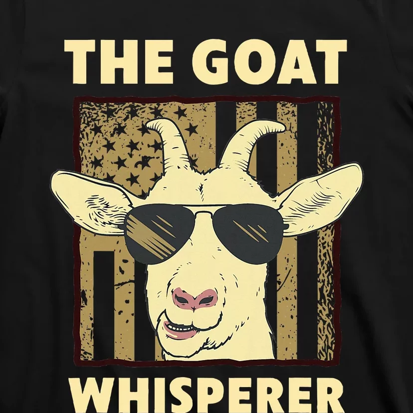 The Goat Whisperer Design Farmer Goat Lover T-Shirt