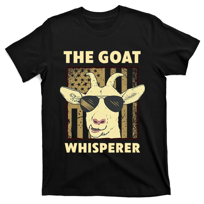 The Goat Whisperer Design Farmer Goat Lover T-Shirt