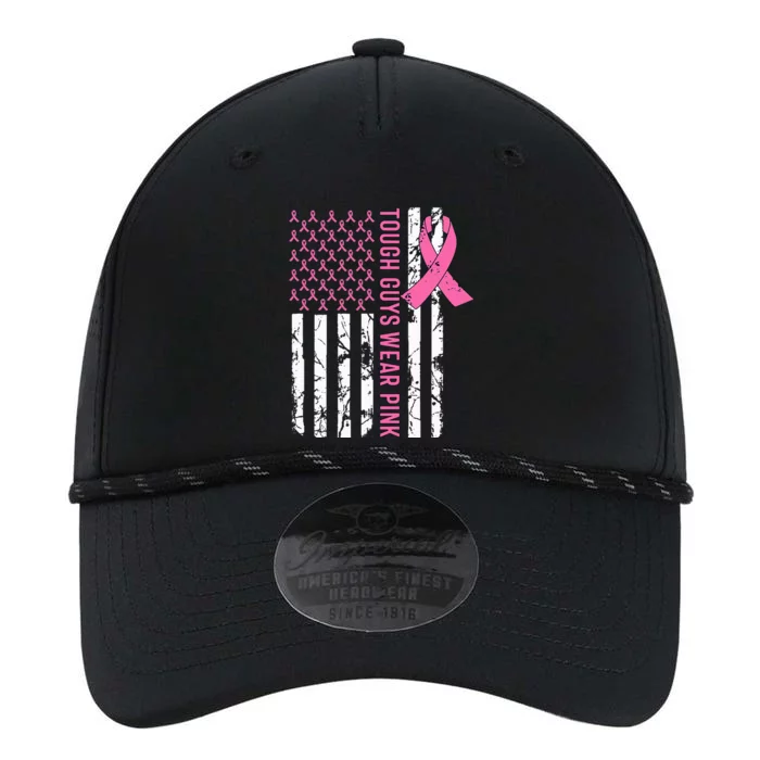 Tough Guys Wear Pink Breast Cancer Awareness Ribbon Performance The Dyno Cap