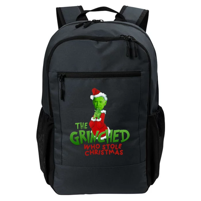 The Grinched Who Stole Christmas Funny Joe Biden Daily Commute Backpack