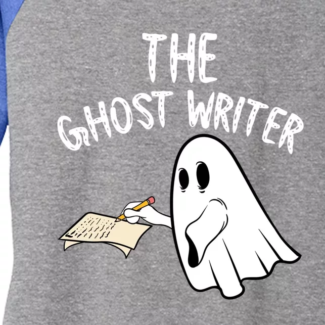 The Ghost Writer Halloween Costume 2020 Ghost Witches Meaningful Gift Women's Tri-Blend 3/4-Sleeve Raglan Shirt