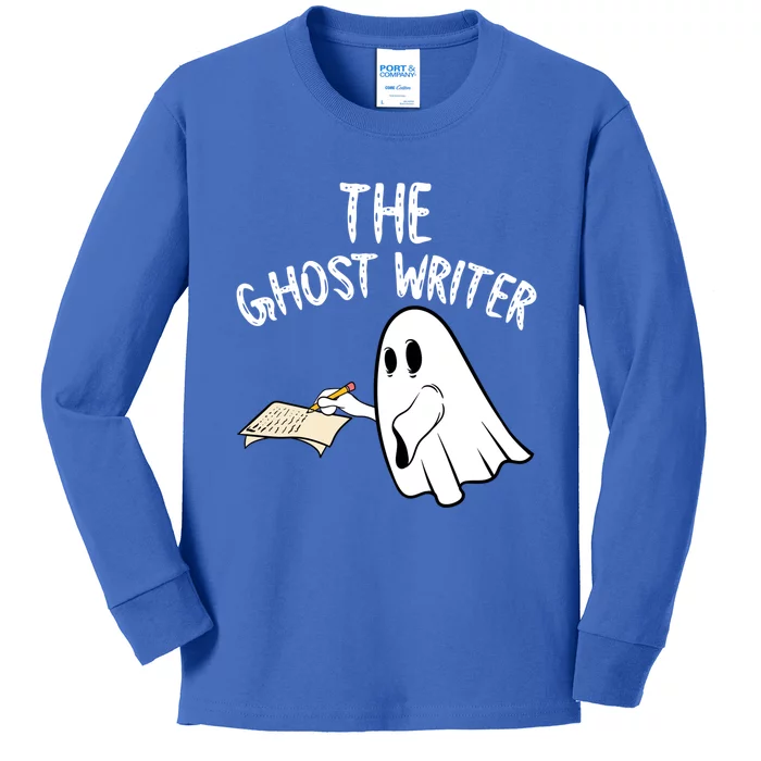 The Ghost Writer Halloween Costume 2020 Ghost Witches Meaningful Gift Kids Long Sleeve Shirt