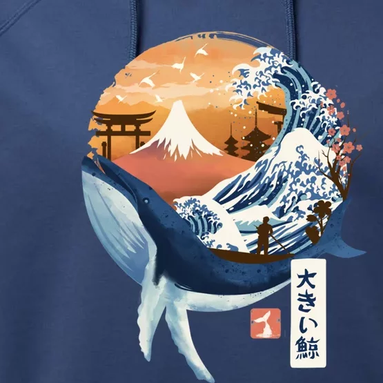 The Great Whale Copy Performance Fleece Hoodie