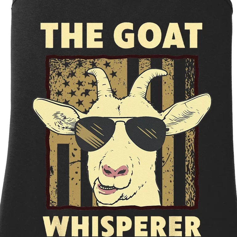 The Goat Whisperer Design For Women Men Farmer Goat Lover Ladies Essential Tank