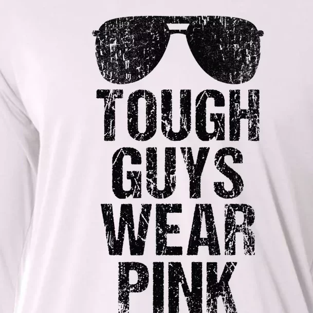 Tough Guys Wear Pink Cooling Performance Long Sleeve Crew