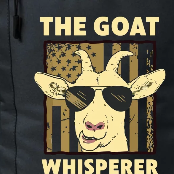 The Goat Whisperer Design For Women Men Farmer Goat Lover Daily Commute Backpack