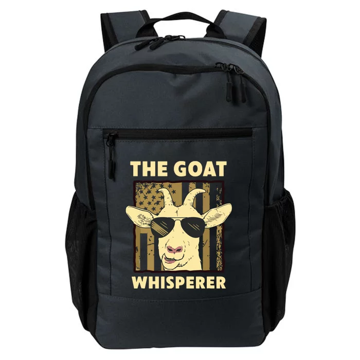 The Goat Whisperer Design For Women Men Farmer Goat Lover Daily Commute Backpack