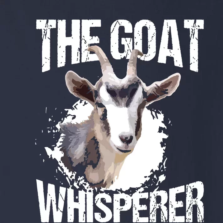 The Goat Whisperer Funny Goat Lover Farmer Gift Toddler Long Sleeve Shirt