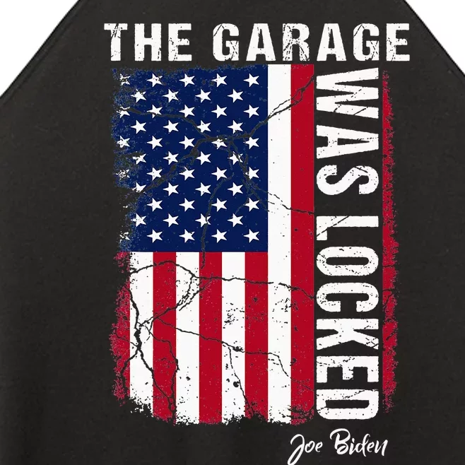 The Garage Was Locked - Funny Joe Biden classified documents Women’s Perfect Tri Rocker Tank