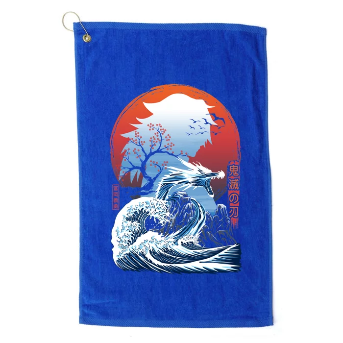 The Great Water Dragon Platinum Collection Golf Towel