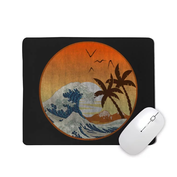 The Great Wave Off Kanagawa Mousepad