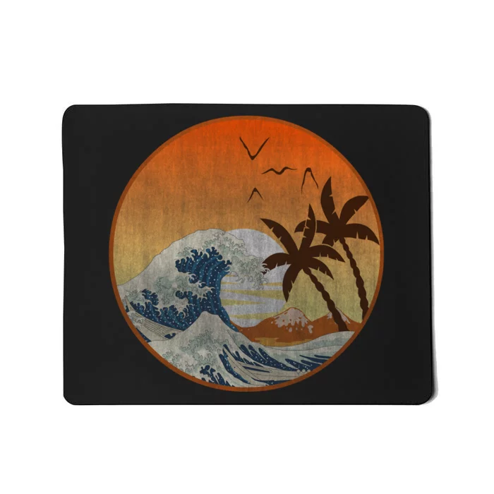 The Great Wave Off Kanagawa Mousepad