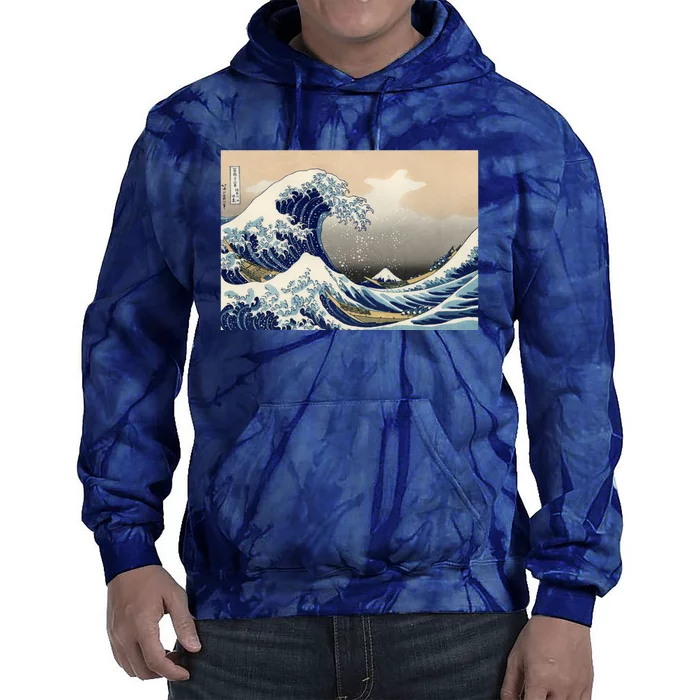 The Great Wave Off Kanagawa Copy Tie Dye Hoodie