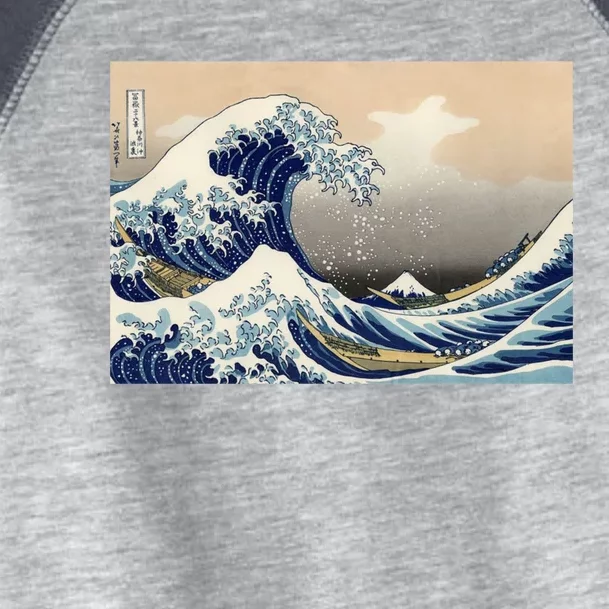 The Great Wave Off Kanagawa Copy Toddler Fine Jersey T-Shirt