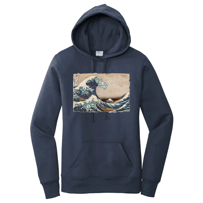 The Great Wave Off Kanagawa Women's Pullover Hoodie