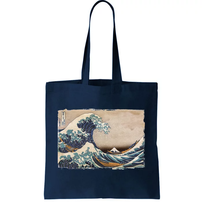 The Great Wave Off Kanagawa Tote Bag