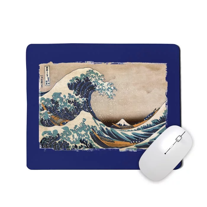 The Great Wave Off Kanagawa Mousepad