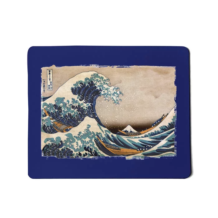 The Great Wave Off Kanagawa Mousepad