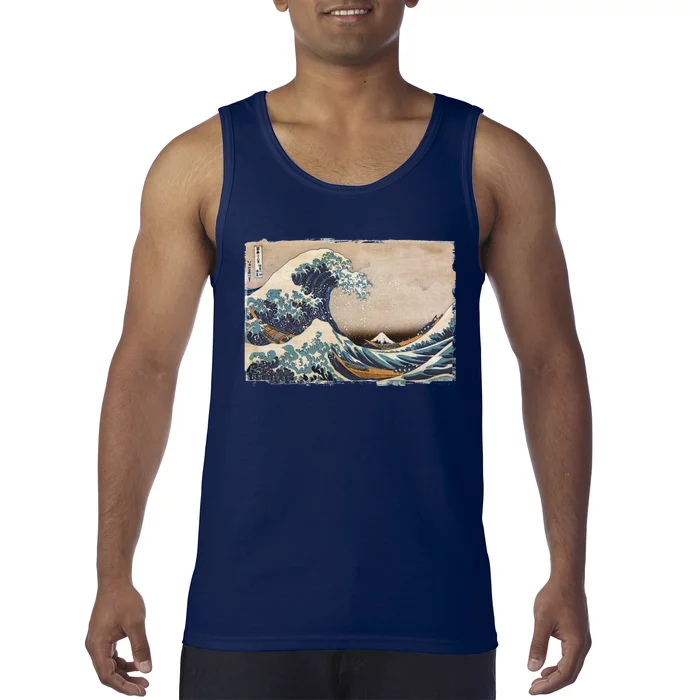 The Great Wave Off Kanagawa Tank Top