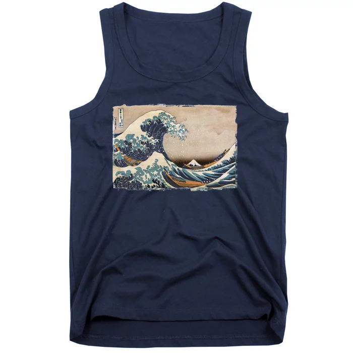 The Great Wave Off Kanagawa Tank Top