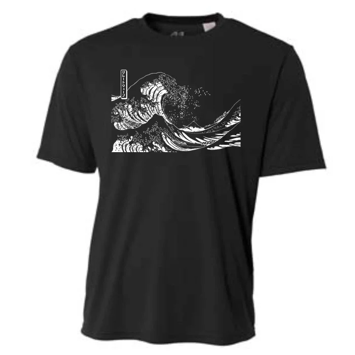 The Great Wave Classic Japanese Art Cooling Performance Crew T-Shirt