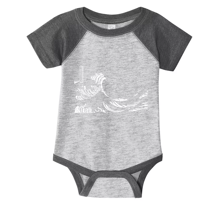 The Great Wave Classic Japanese Art Infant Baby Jersey Bodysuit