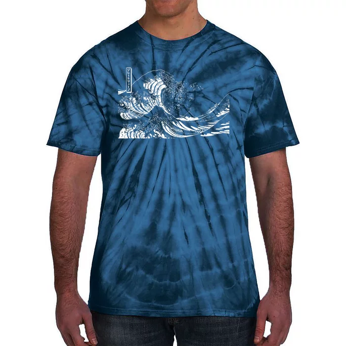 The Great Wave Classic Japanese Art Tie-Dye T-Shirt